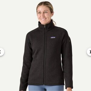 Patagonia Black Bettersweater Jacket full zip